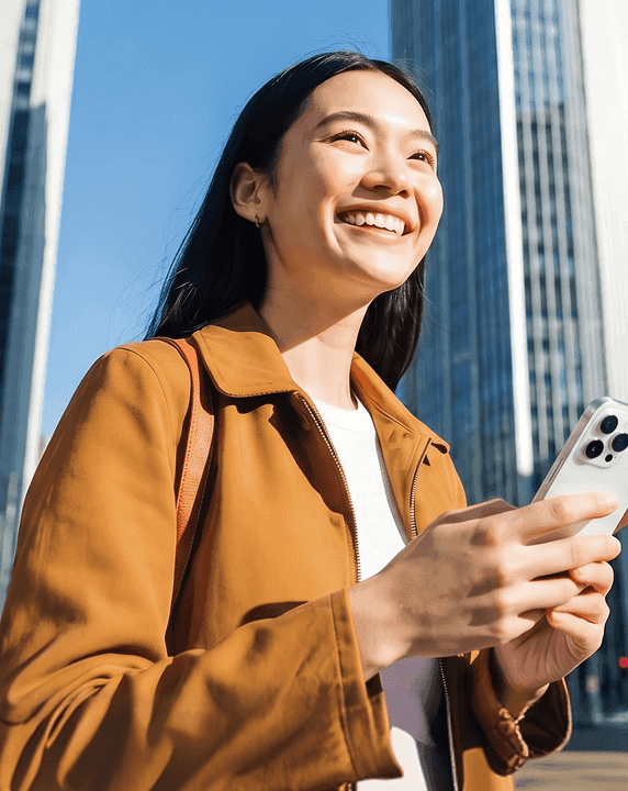 Manage earnings from your phone
